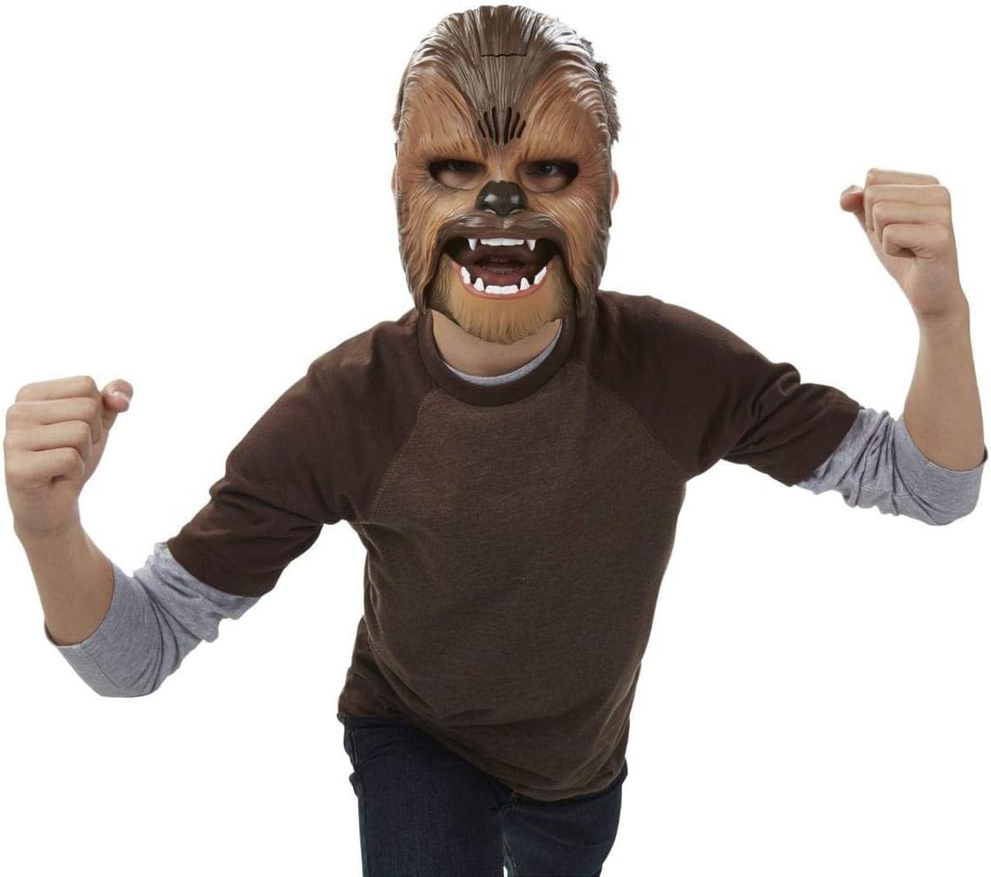 STAR WARS Movie Roaring Chewbacca Wookiee Sounds Mask, Funny GRAAAAWR Noises, Sound Effects, 5+ (Amazon Exclusive) - Image 3