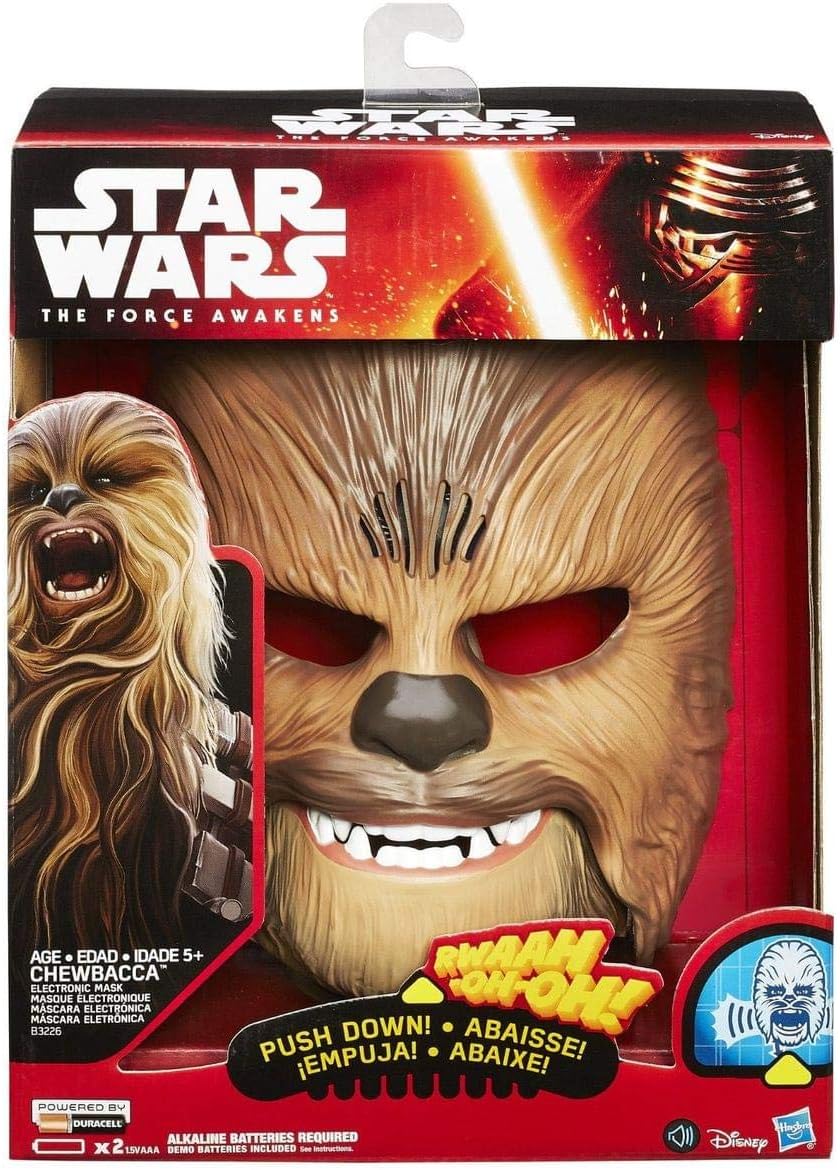 STAR WARS Movie Roaring Chewbacca Wookiee Sounds Mask, Funny GRAAAAWR Noises, Sound Effects, 5+ (Amazon Exclusive) - Image 2
