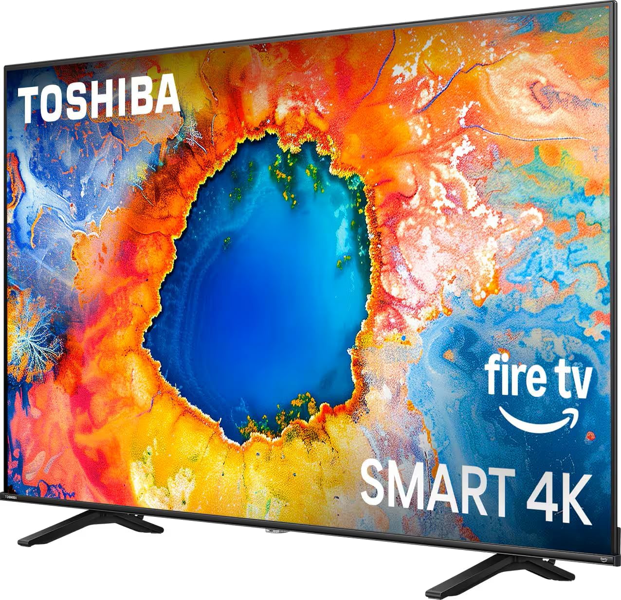 TOSHIBA 75-inch Class C350 Series LED 4K UHD Smart Fire TV with Voice Remote with Alexa (75C350NU) - Image 2