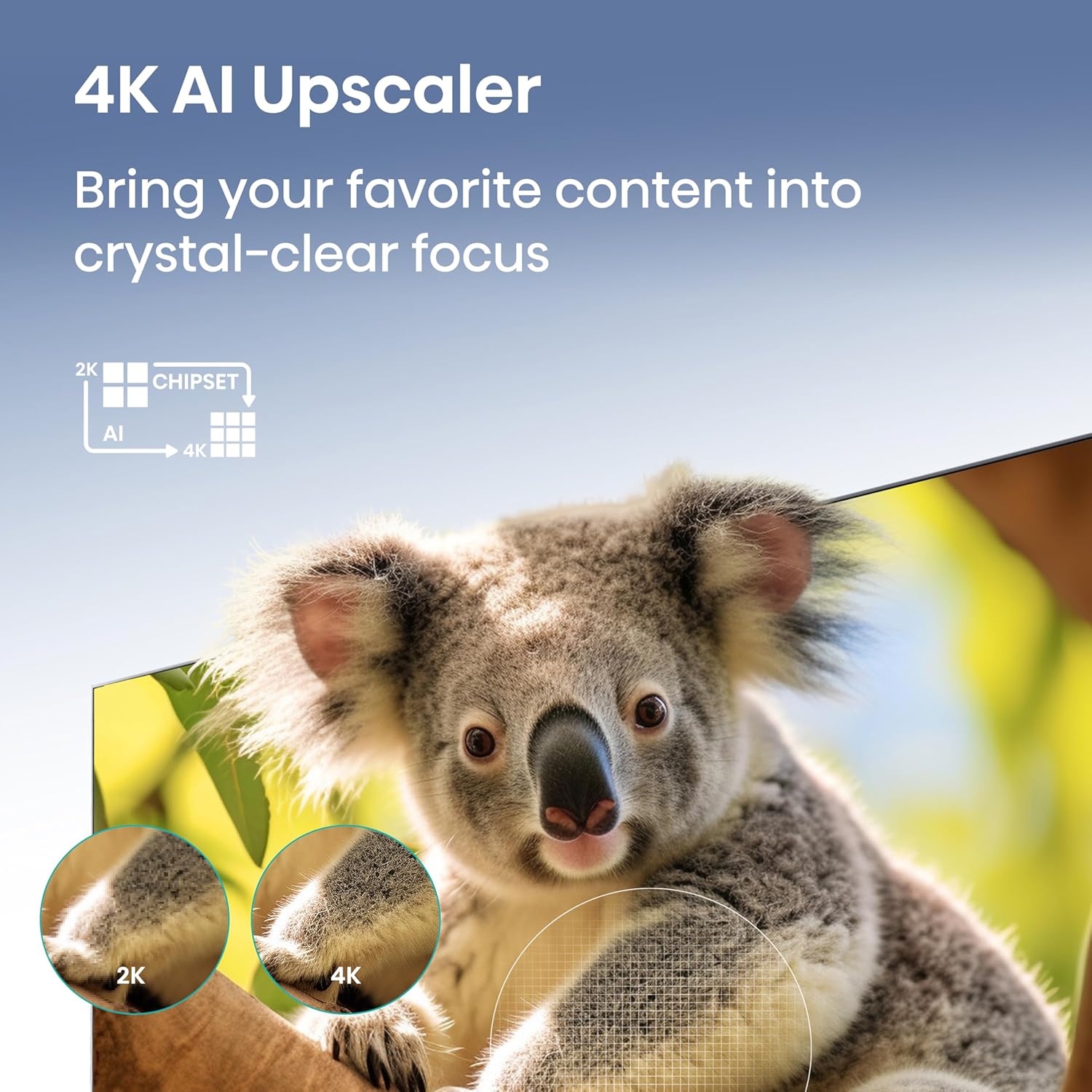 Hisense 55" Class A7 Series (55A7NF,2025 Model) 4K UHD Smart Fire TV, Voice Remote with Alexa, Wide Color Gamut, HDR10+, Dolby Vision, Dolby Atmos, Game Mode, ALLM, Stream Live TV Without Cable - Image 9