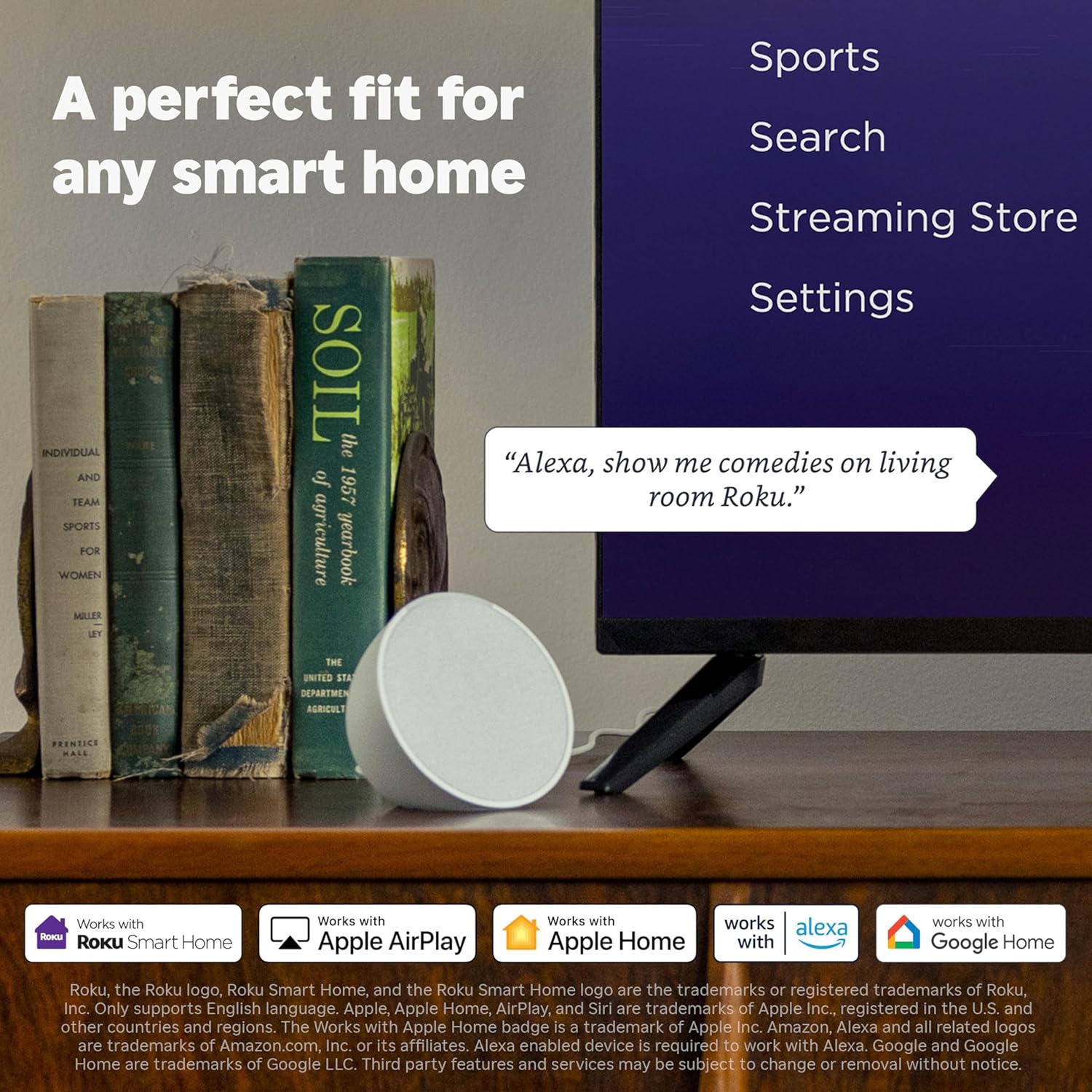 Roku Smart TV 2025 – 55-Inch Select Series, 4K HDR TV – Roku TV with Enhanced Voice Remote – Flat Screen LED Television with Wi-Fi for Streaming Live Local News, Sports, Family Entertainment - Image 11