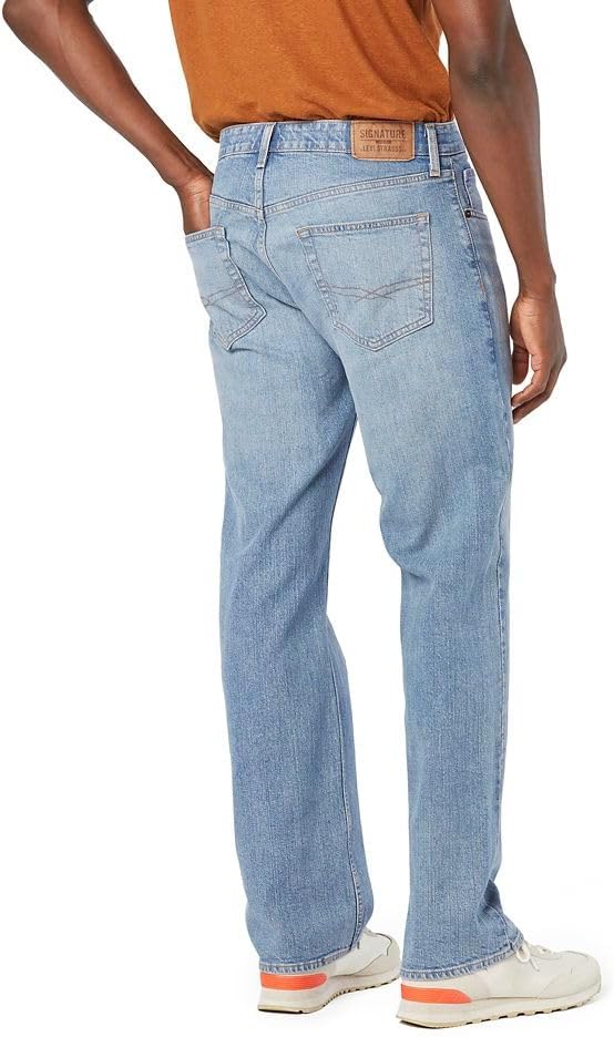 Levi Strauss Signature Gold Men's Regular Fit Jean Pants - Image 3