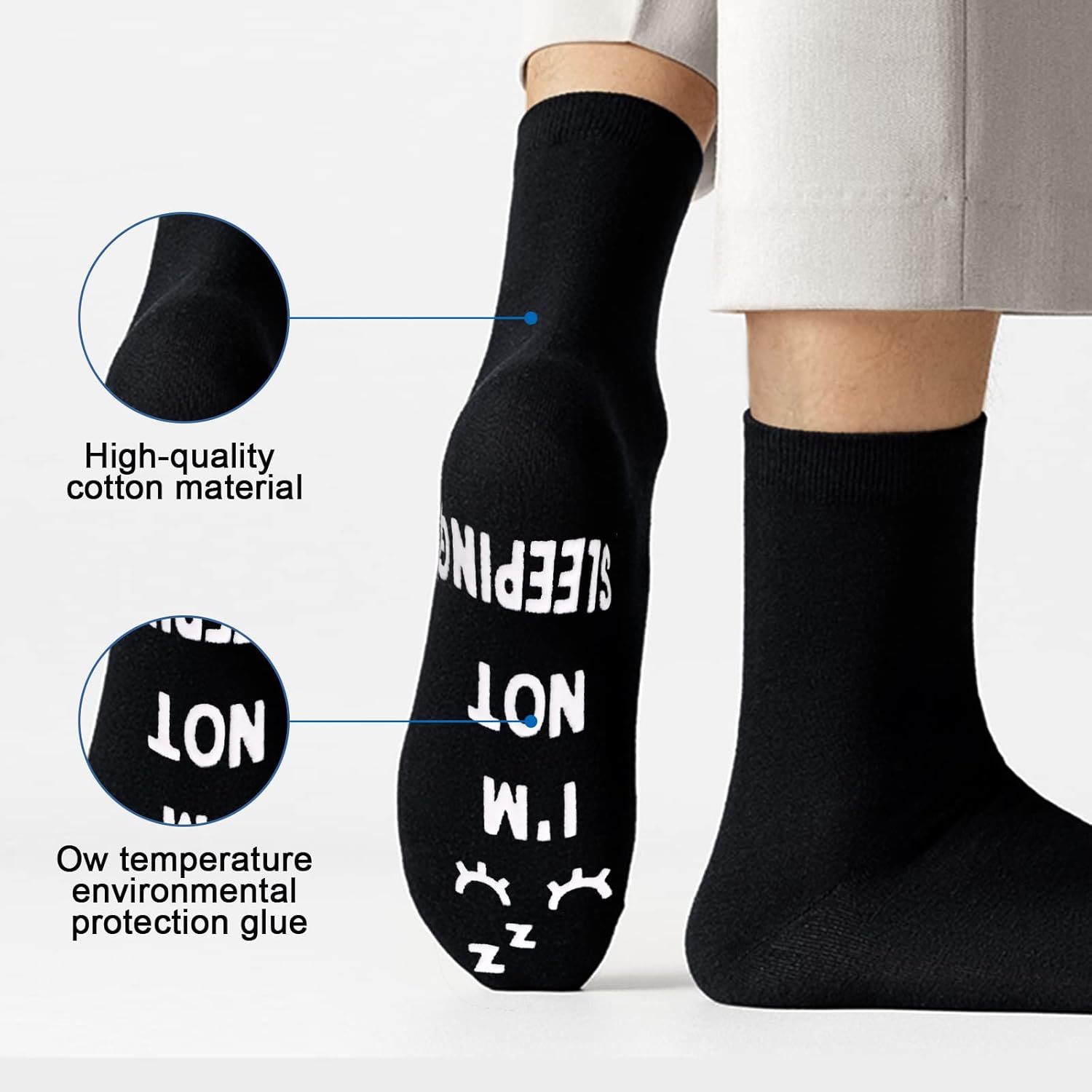 FilmHoo Birthday Gifts for Men Dad Valentines Day Gifts for Him Fathers Day Dad from Wife, Easter Mens Funny Socks - Image 5