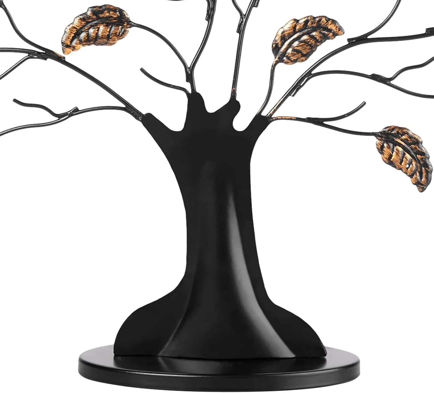 Americanflat Family Tree Picture Frame - Includes 6 Hanging 2x3 Picture Frames - Adjustable Ribbon Tassels - Ideal as Mother’s Day Gifts, Birthday Gifts, or Christmas Decor - Black and Bronze - Image 4