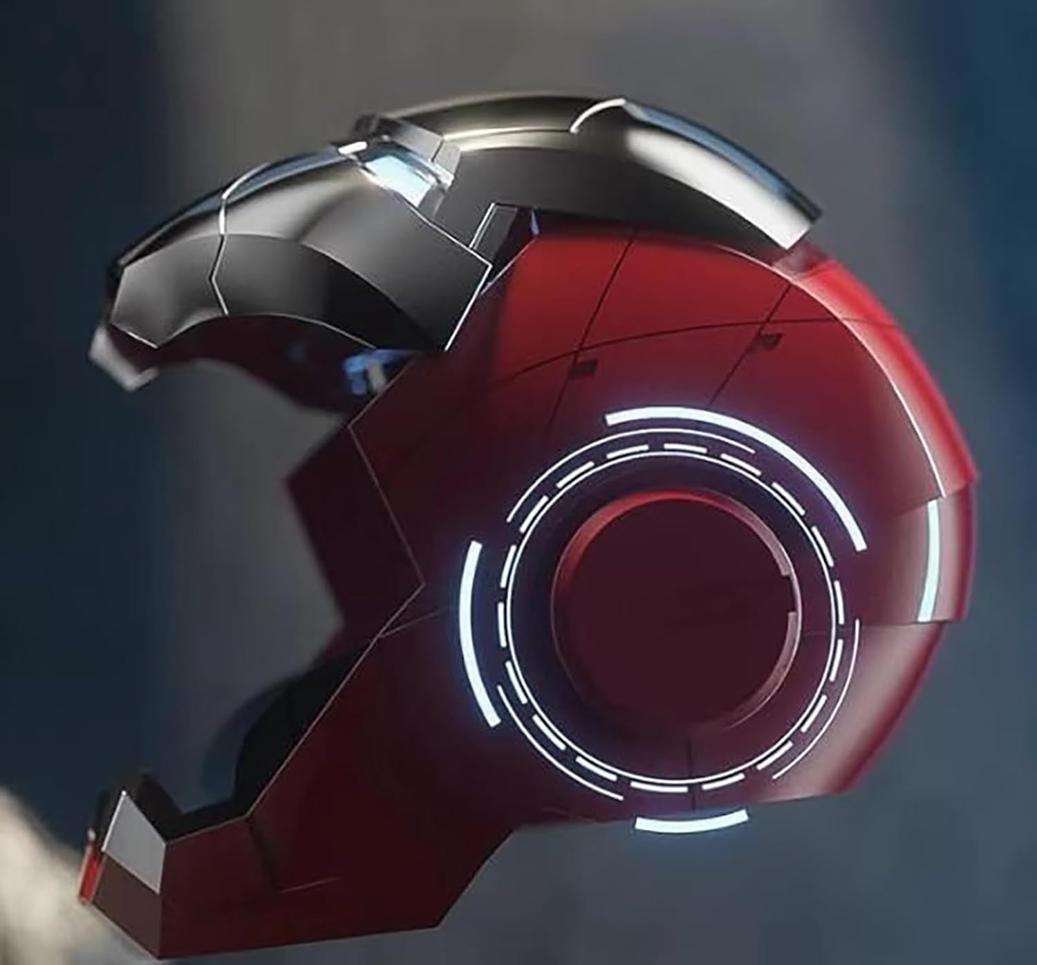 Iron-Man MK 5 Wearable Electronic Helmet: Voice & Remote Controlled, LED Eyes & Sound Effects, Perfect Super Hero Movie Prop and Figure for Adults Collectors- Ideal Gift for Halloween & Christmas - Image 8