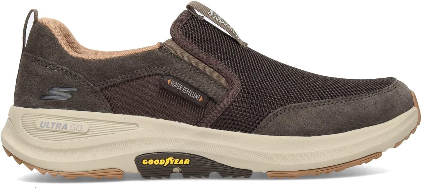 Skechers Mens Go Walk Outdoor - Athletic Slip-on Trail Hiking Shoes with Air Cooled Memory Foam - Image 3