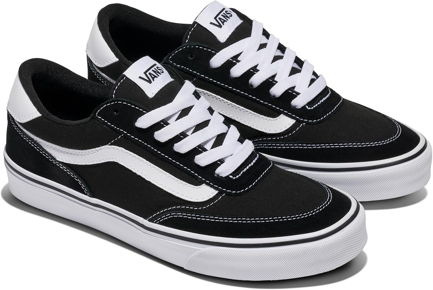Vans Mens Brooklyn Ls Shoe | Low-top Sneakers for Everyday Wear, Walking, Work & Fashion - Image 6
