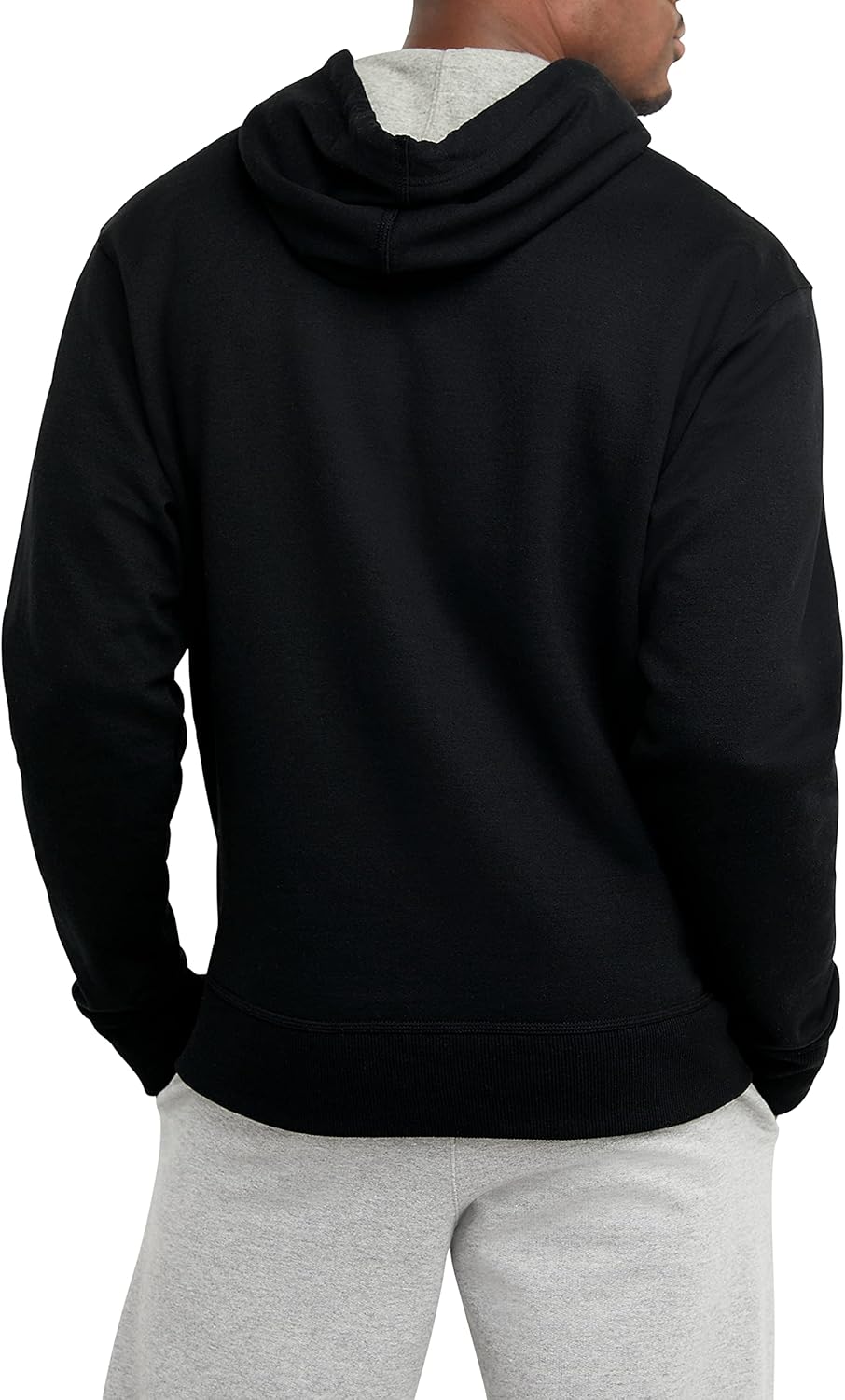 Champion Men's Fleece Script Logo Hoodie (Reg. Or Big & Tall) - Image 2