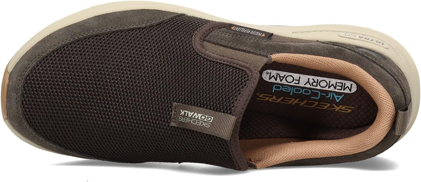 Skechers Mens Go Walk Outdoor - Athletic Slip-on Trail Hiking Shoes with Air Cooled Memory Foam - Image 7