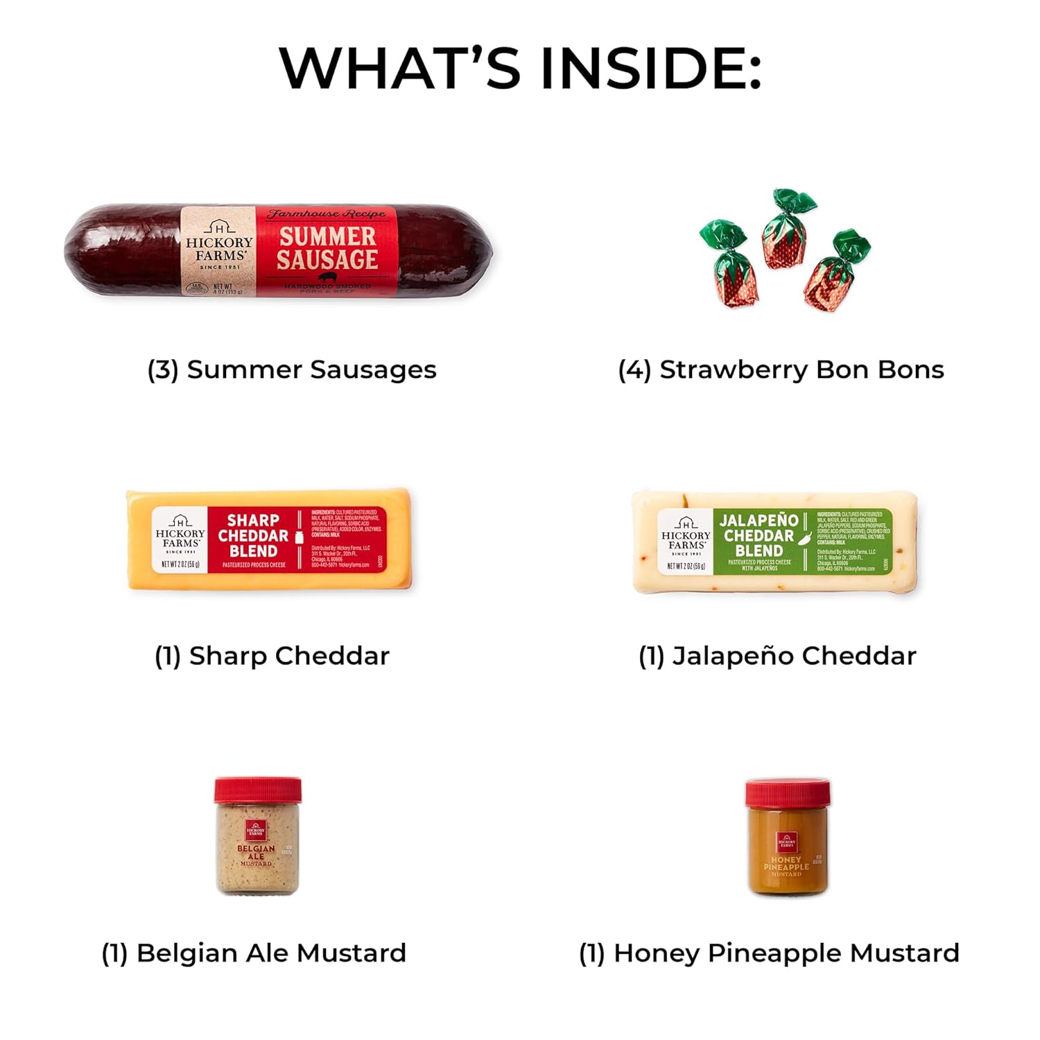 Hickory Farms Savory & Sweet Farmhouse Meat and Cheese Gift Basket (Small) - Box Set | Charcuterie Board Food | Summer Sausage | Father's Day | Mother's Day | Easter | Christmas | Holiday | Housewarming | Gourmet | Sympathy | Care Package - Image 4
