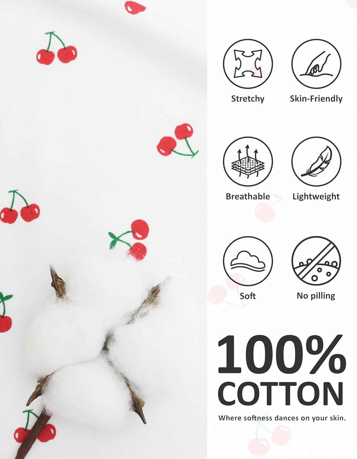 100% Cotton Christmas Pajama Sets for Women 2025 Holiday PJs Set Soft Long Sleeve Button Down Sleepwear XS-XXL - Image 3