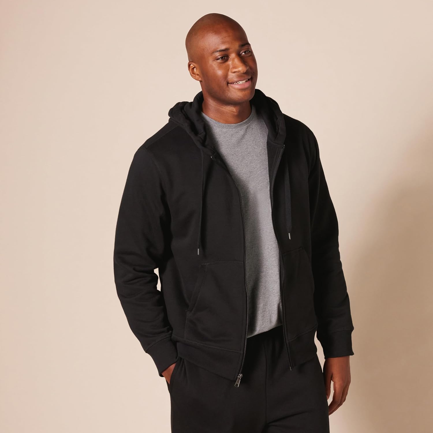 Amazon Essentials Men's Full-Zip Fleece Hoodie (Available in Big & Tall) - Image 6