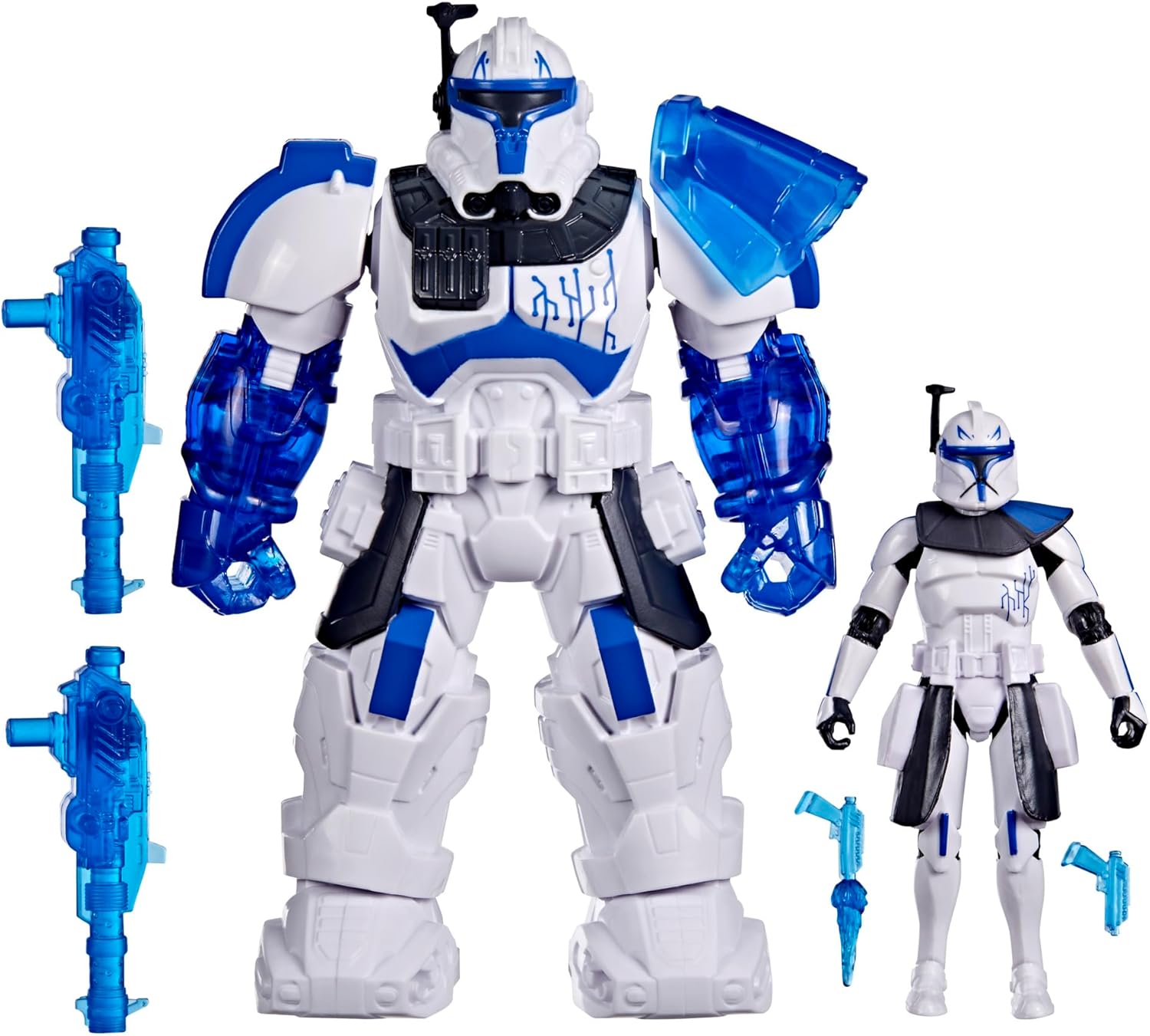 STAR WARS Epic World of Action Clone Captain Rex Mech Force Suit, 6.5-Inch Mech Suit & 4-Inch Action Figure, Toys for Boys & Girls, Christmas Stocking Stuffer Gifts, Ages 4+ (Amazon Exclusive)