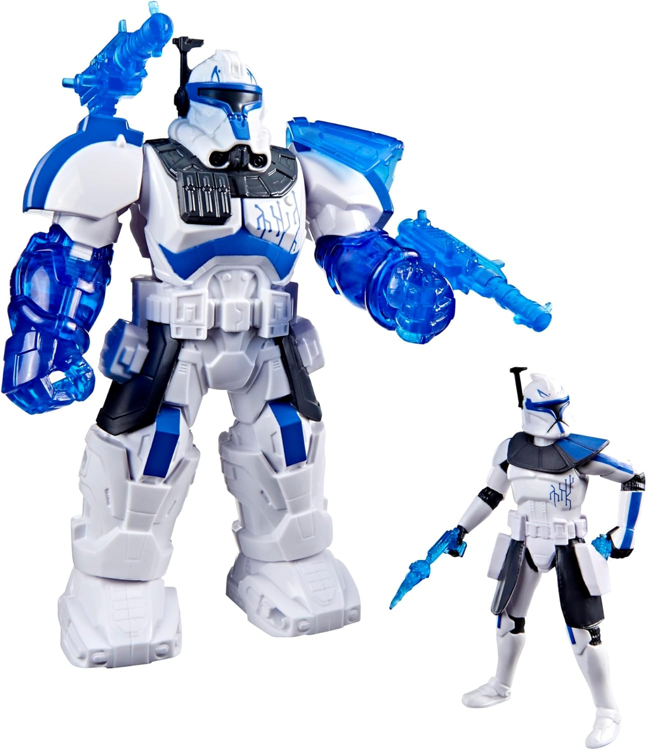 STAR WARS Epic World of Action Clone Captain Rex Mech Force Suit, 6.5-Inch Mech Suit & 4-Inch Action Figure, Toys for Boys & Girls, Christmas Stocking Stuffer Gifts, Ages 4+ (Amazon Exclusive) - Image 7