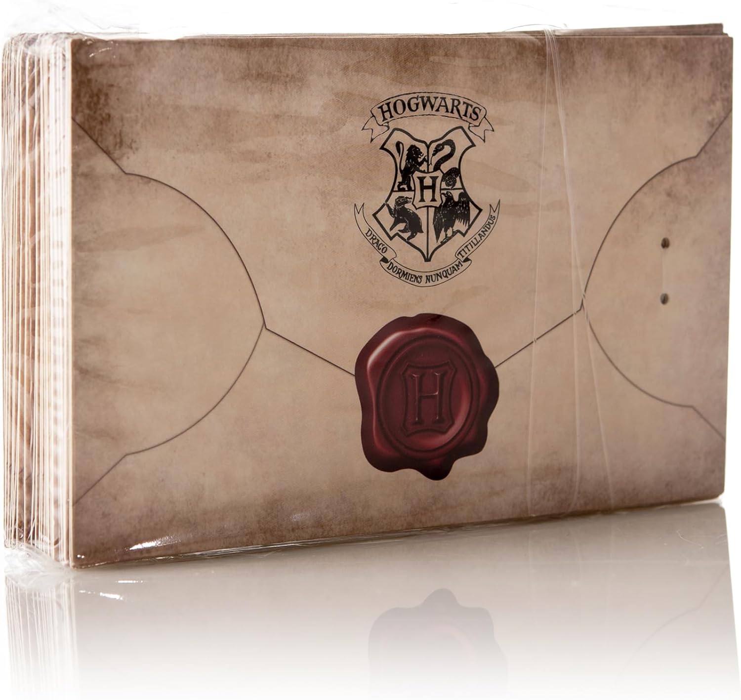 CON*QUEST Journals Harry Potter Official Floating Hogwarts Acceptance Letter Decoration, 40 Letter Cards & Nylon String for Hanging, Home Decor, Officially Licensed (40-Pieces, 4 String of 10 Letter) - Image 5