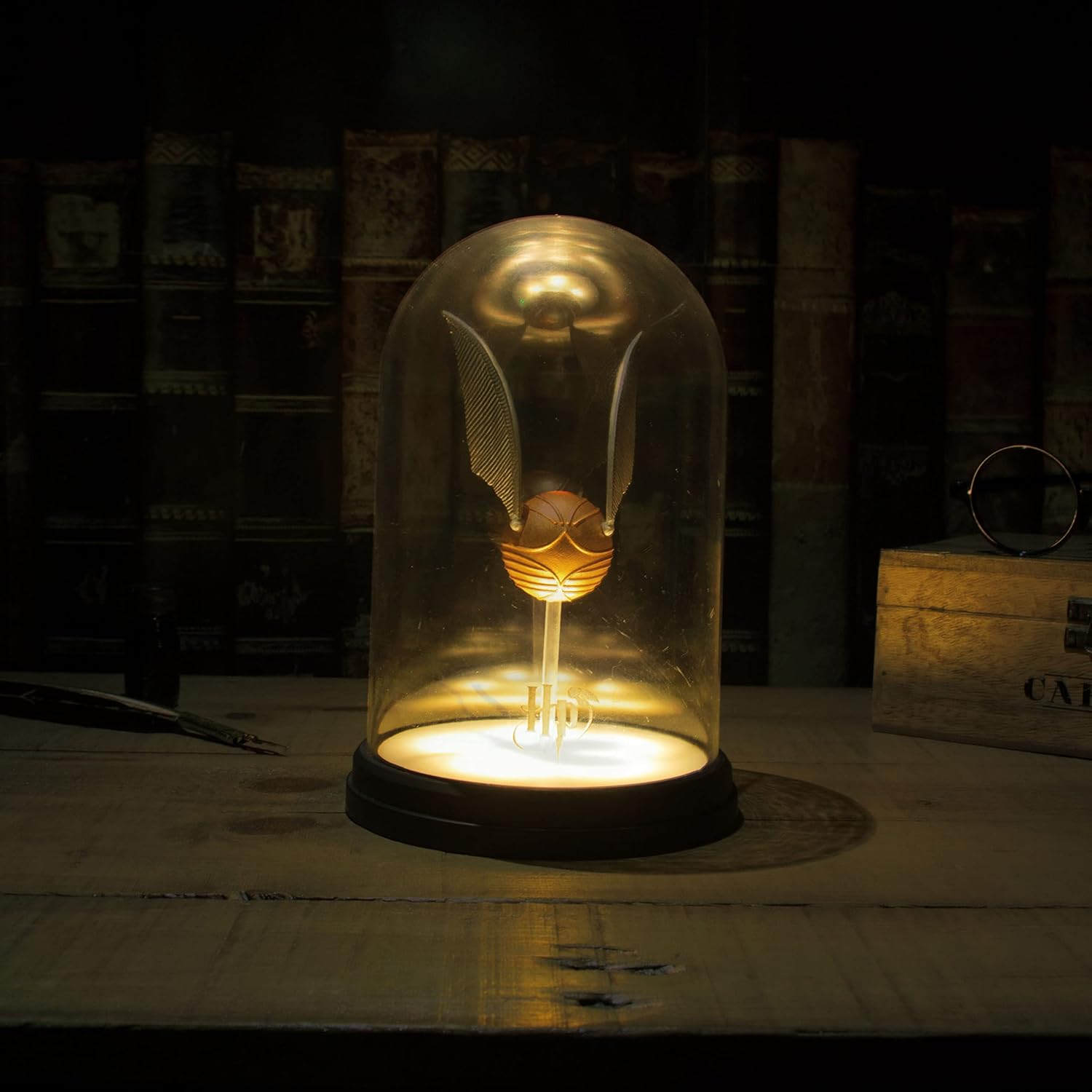 Harry Potter Levitating Golden Snitch Light, Touch Activated Desk Lamp Accessories, Officially Licensed Harry Potter Decor Gifts & Collectibles - Image 7