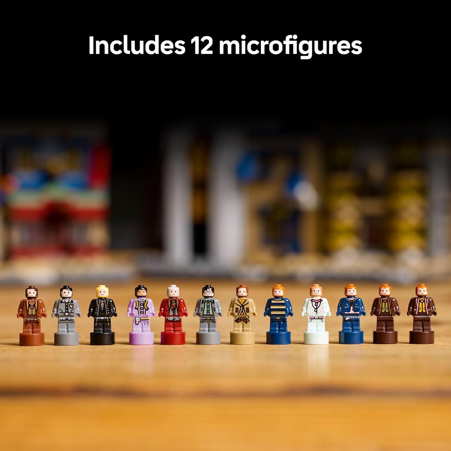 LEGO Harry Potter Diagon Alley Wizarding Shops Building Set for Adults - Collectible Kit for Harry Potter Fans with 12 Microfigures - Gift for Christmas - 76444 - Image 5