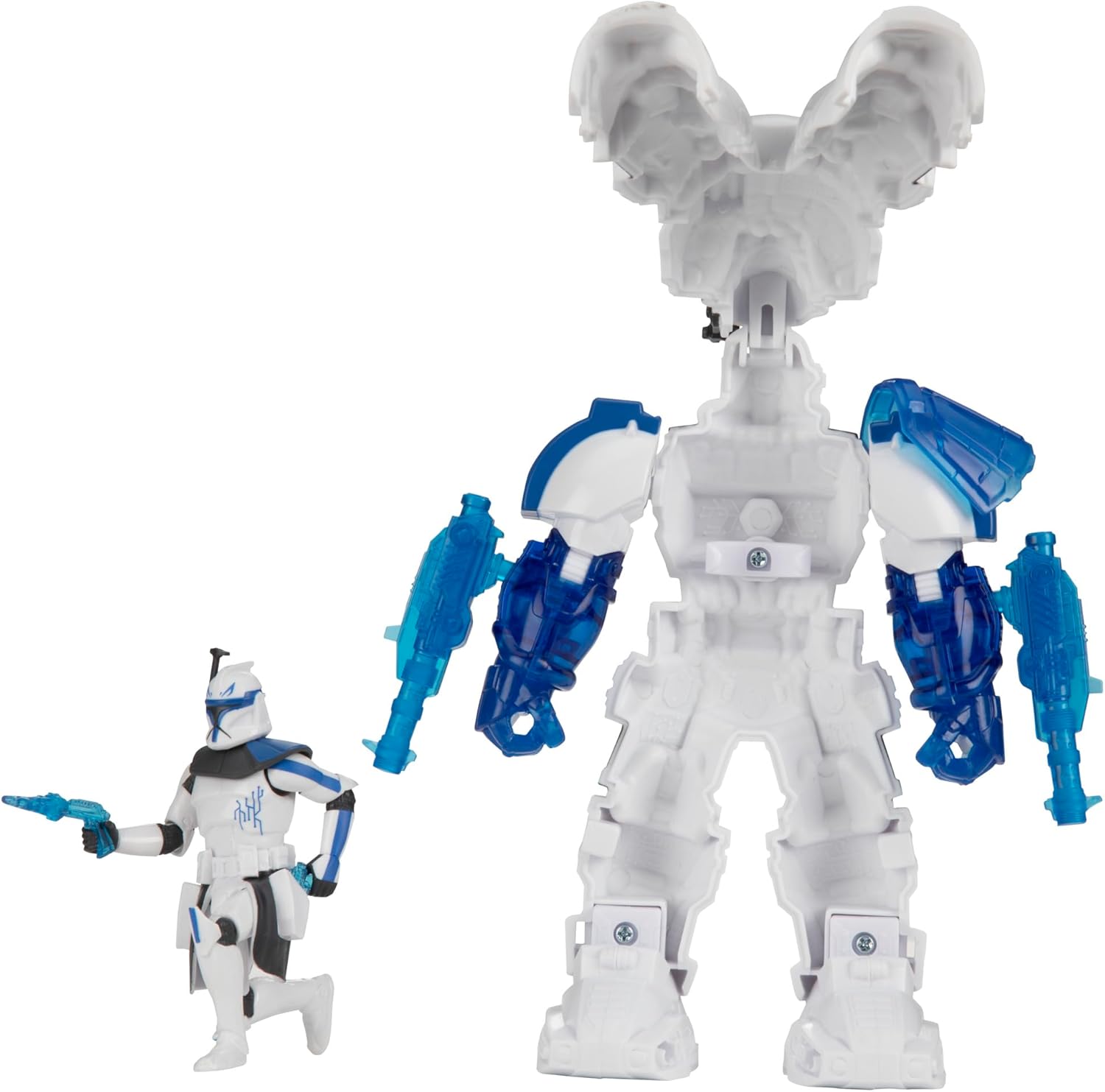 STAR WARS Epic World of Action Clone Captain Rex Mech Force Suit, 6.5-Inch Mech Suit & 4-Inch Action Figure, Toys for Boys & Girls, Christmas Stocking Stuffer Gifts, Ages 4+ (Amazon Exclusive) - Image 5