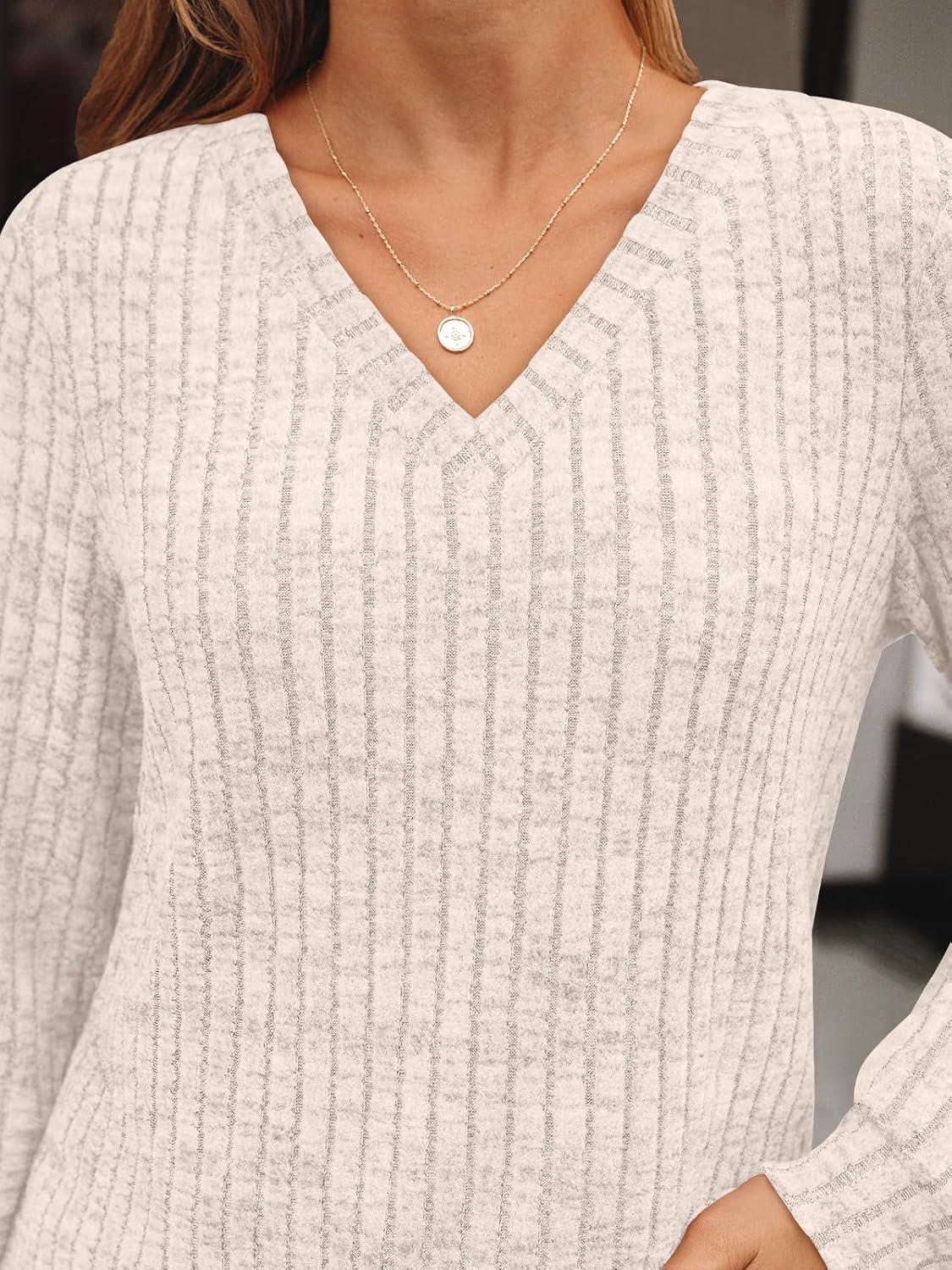 AUTOMET Womens V Neck Long Sleeve Shirt Fall Fashion Tops Tunic Dressy Casual Sweater Clothes Cute Trendy Work Outfits 2025 - Image 6