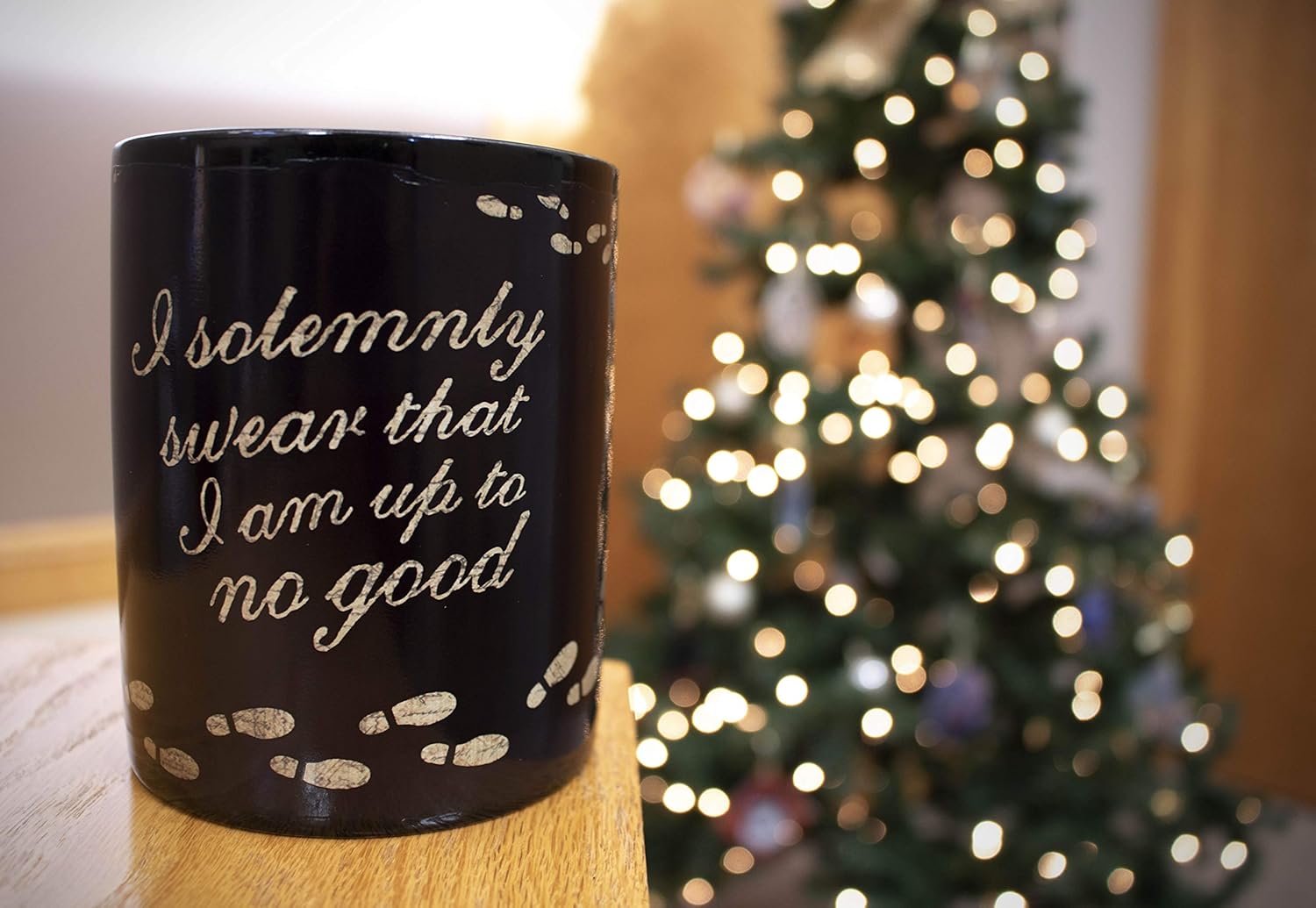 Morphing Mugs Harry Potter - Marauder's Map - I Solemnly Swear – 16 oz Large Ceramic Heat Sensitive Clue Mug – Full image revealed when HOT liquid is added - Image 5