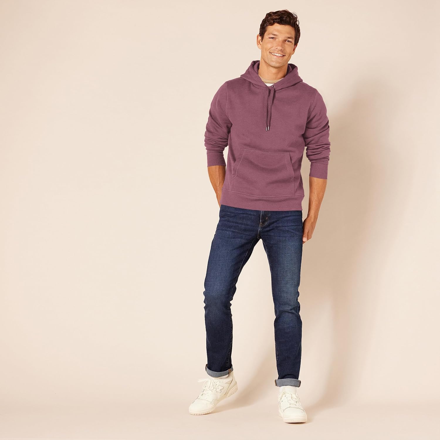 Amazon Essentials mens Pullover Sweatshirt Hoodie, Big & Tall Options Available - Image 5