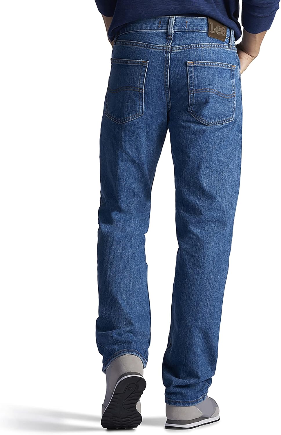 Lee Men's Regular Fit Straight Leg Jean - Image 3