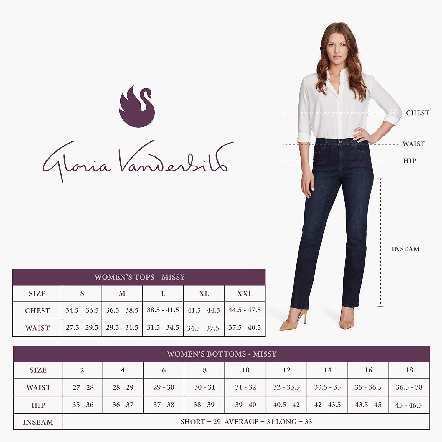 Gloria Vanderbilt Women's Classic Tapered Amanda Jeans - Image 4
