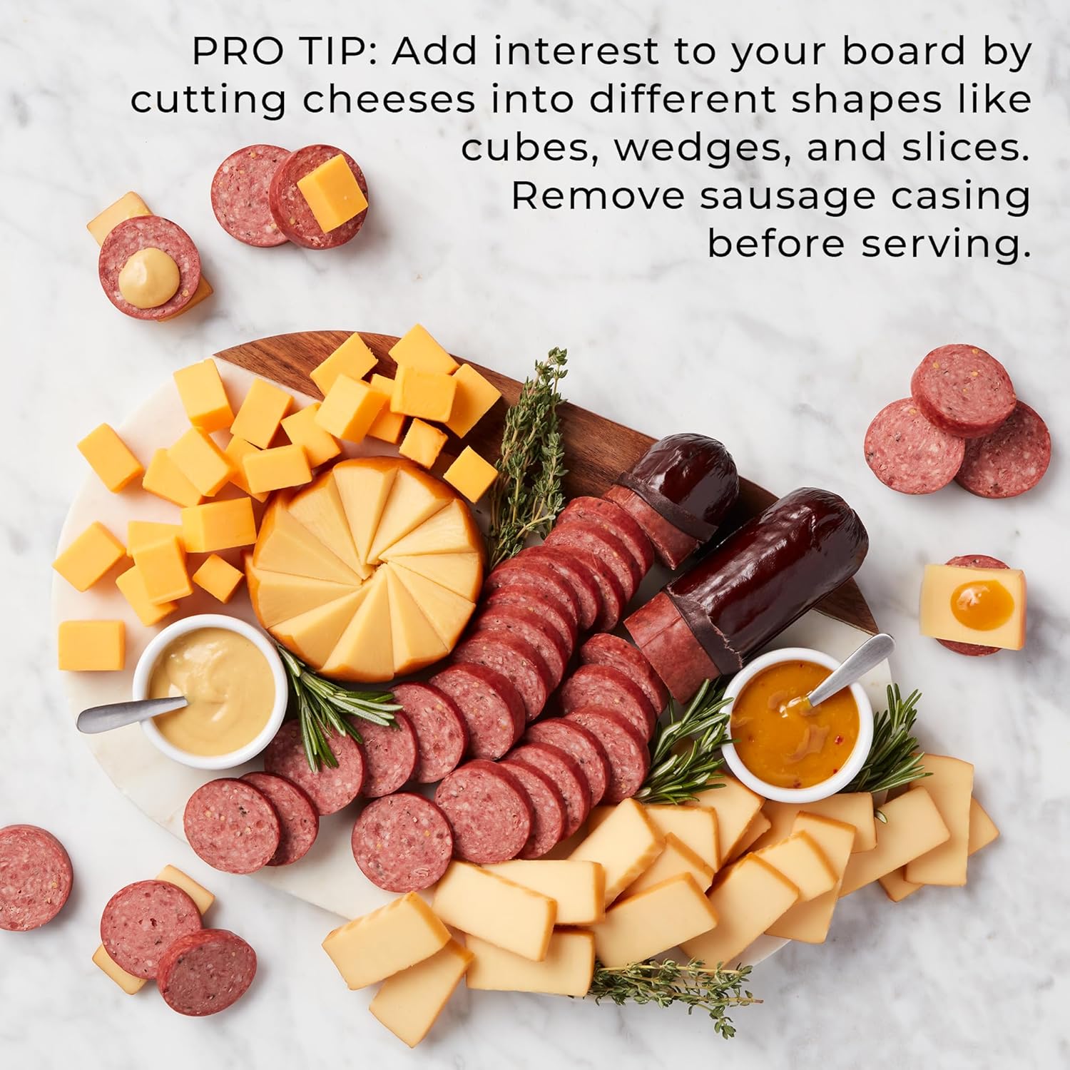Hickory Farms Signature Beef Meat and Cheese Gift Basket (Large) - Box Set | Charcuterie Board Food | Summer Sausage | Father's Day | Mother's Day | Easter | Christmas | Holiday | Housewarming | Gourmet | Sympathy | Care Package - Image 8