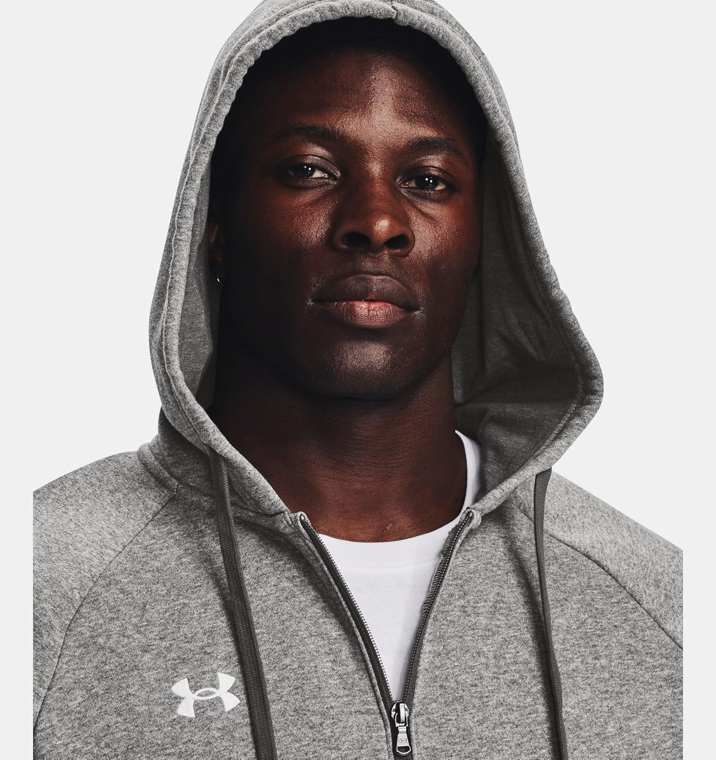 Under Armour mens Rival Fleece Full Zip Hoodie - Image 4