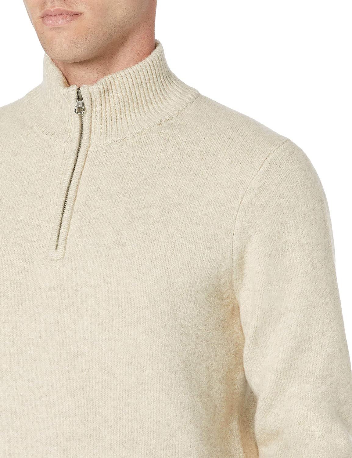 Amazon Essentials Men's Long-Sleeve Soft Touch Quarter-Zip Sweater - Image 4